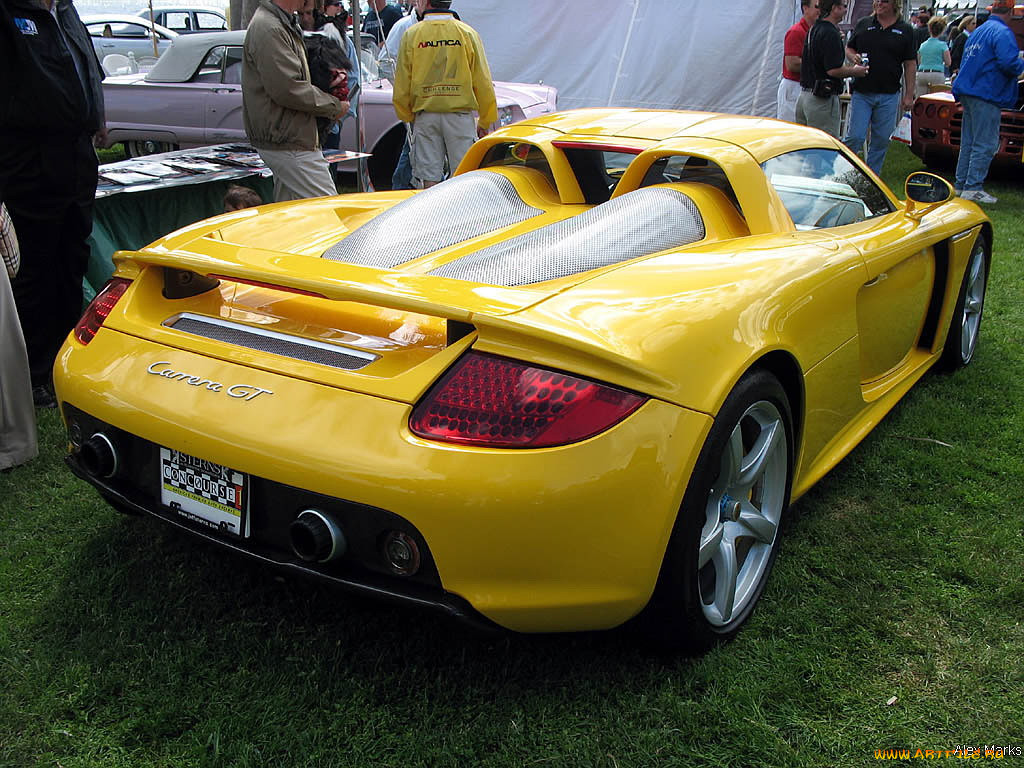 porsche, carrera, gt, 